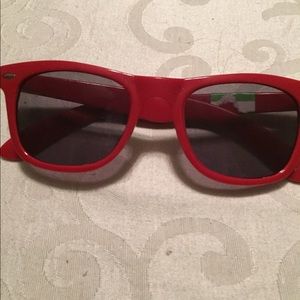 Red sunglasses